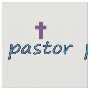 Pastor Cross Fabric
