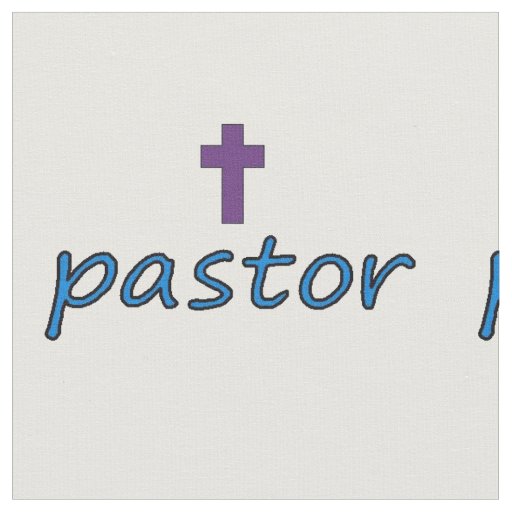 Pastor Cross Fabric