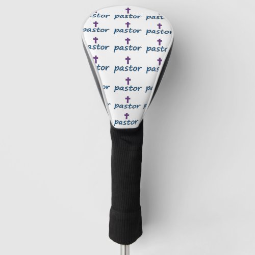 Pastor Cross PUR Golf Head Cover