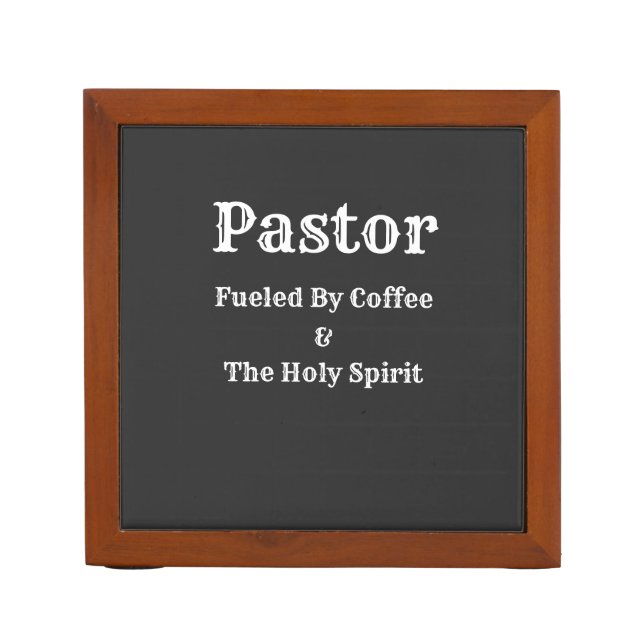 Pastor Desk Organizer (Front)