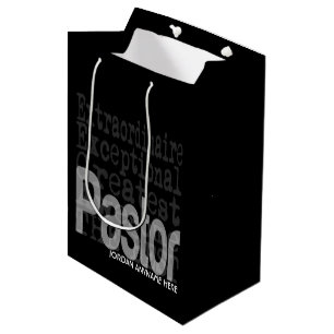 Pastor Extraordinaire CUSTOM Medium Gift Bag