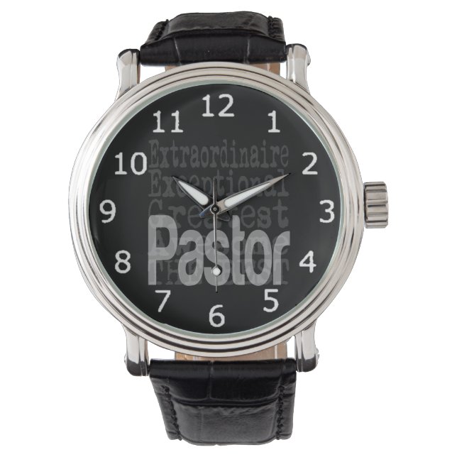 Pastor Extraordinaire Watch (Front)