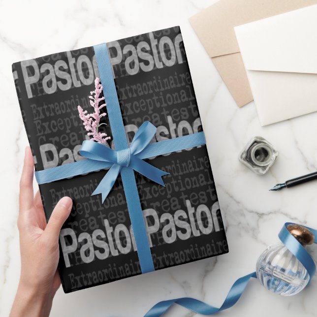 Pastor Extraordinaire Wrapping Paper (Gifting)