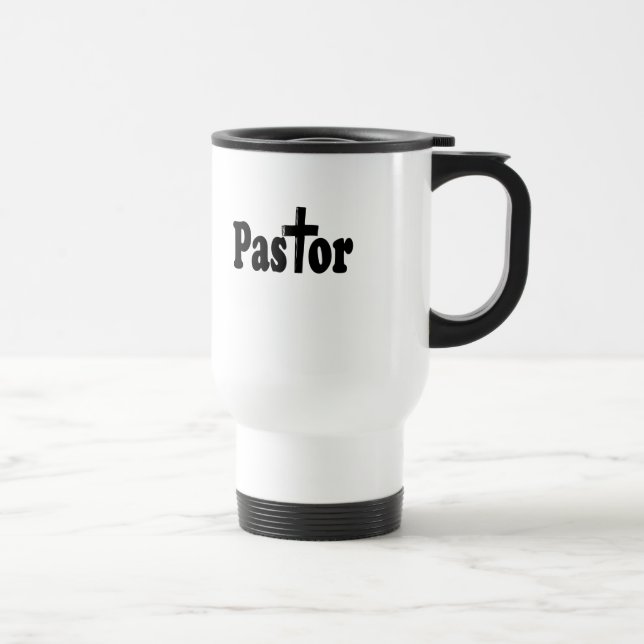 Pastor Gifts Travel Mug (Right)