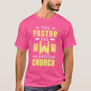 Pastor Humor Religious Christian Clergy Preachers T-Shirt