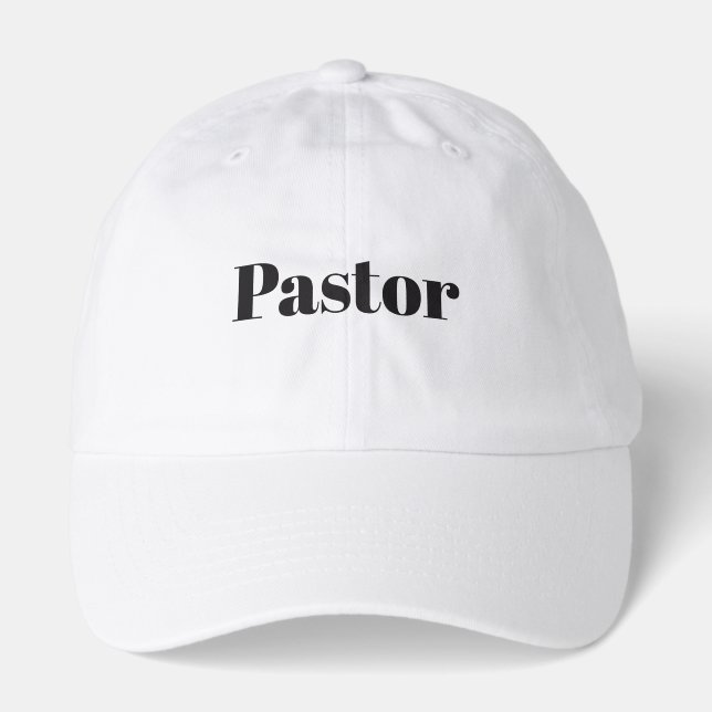 Pastor Logo Hat (Front)