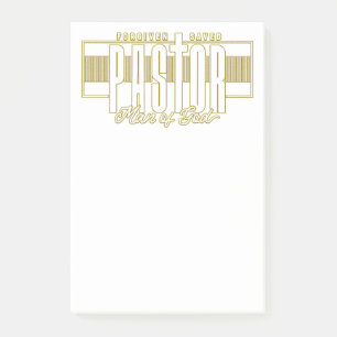 Pastor Man Of God Post-It Notes