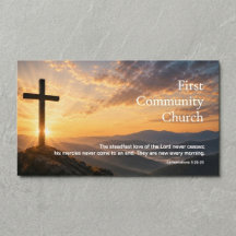 Pastor Ministry With Cross