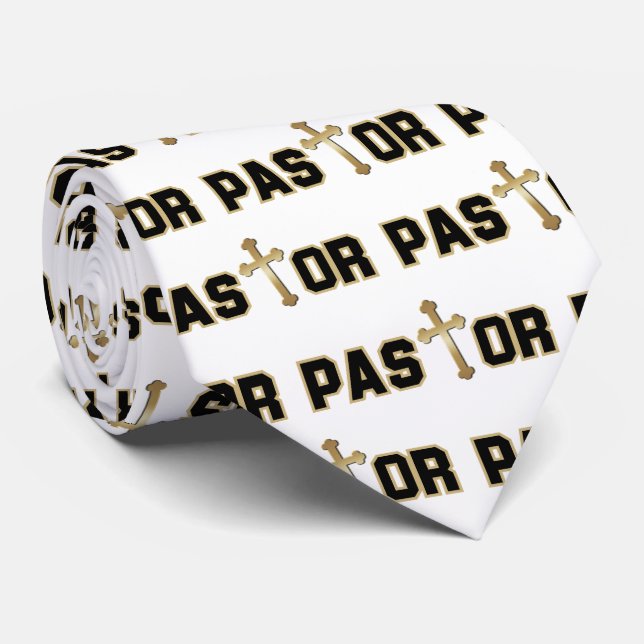 Pastor Neck Tie (Rolled)