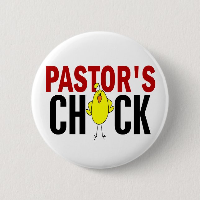 PASTOR’S CHICK PINBACK BUTTON (Front)