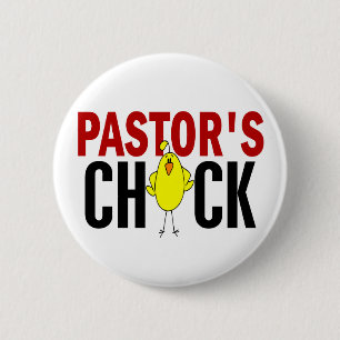 PASTOR’S CHICK PINBACK BUTTON