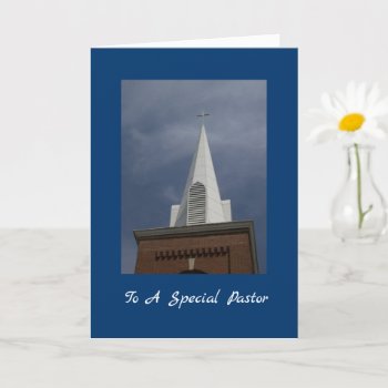 Pastor Thank You - St Card by heavenly_sonshine at Zazzle