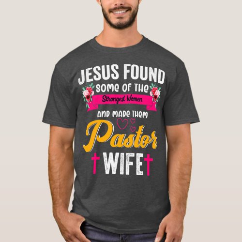 Pastor Wife Appreciation Proud T_Shirt