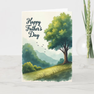 Pastoral Fathers Day Wishes Card