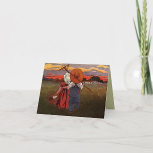 Pastoral Home Rural Farm Ranch Valentine's Cards