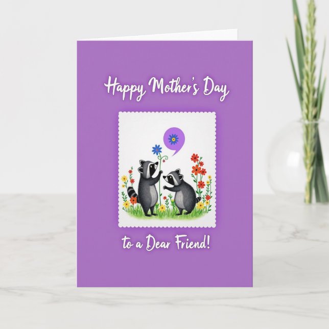 Pastoral Mothers Day Art Card (Front)