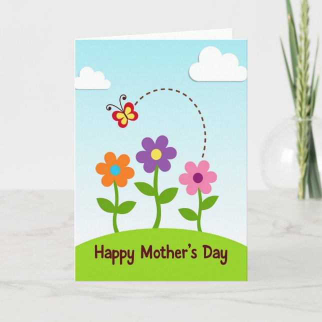 Pastoral Mothers Day Card (Front)