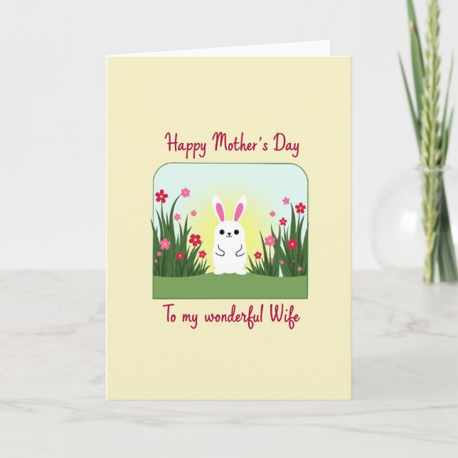 Pastoral Mothers Day Image Card (Front)