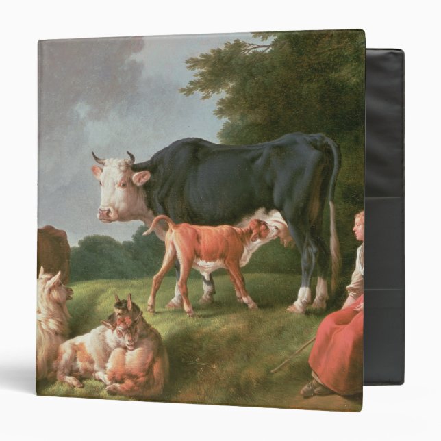 Pastoral Scene 3 Ring Binder (Front/Inside)