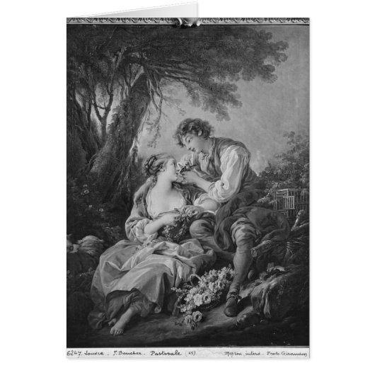 Pastoral scene cards (Front)