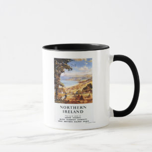 Pastoral Scene Man and Dog British Railways Mug
