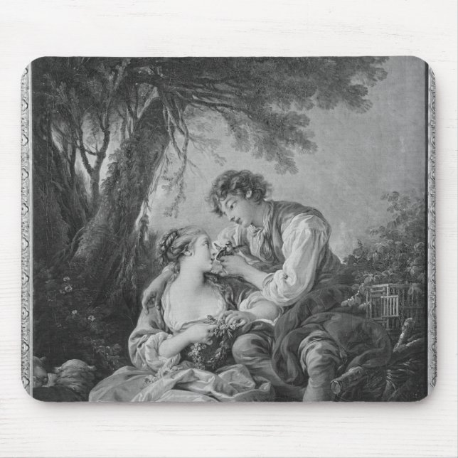 Pastoral scene mouse pad (Front)