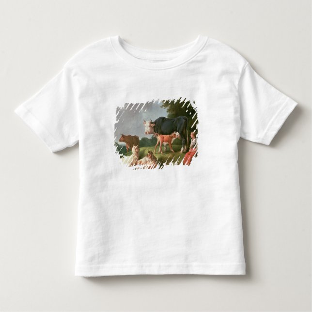 Pastoral Scene Toddler T-shirt (Front)