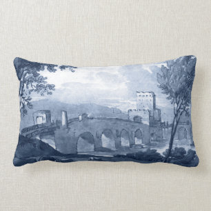 Pastoral Toile - Bridge Lumbar Pillow