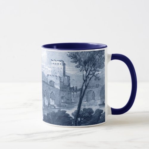 Pastoral Toile _ Bridge Mug