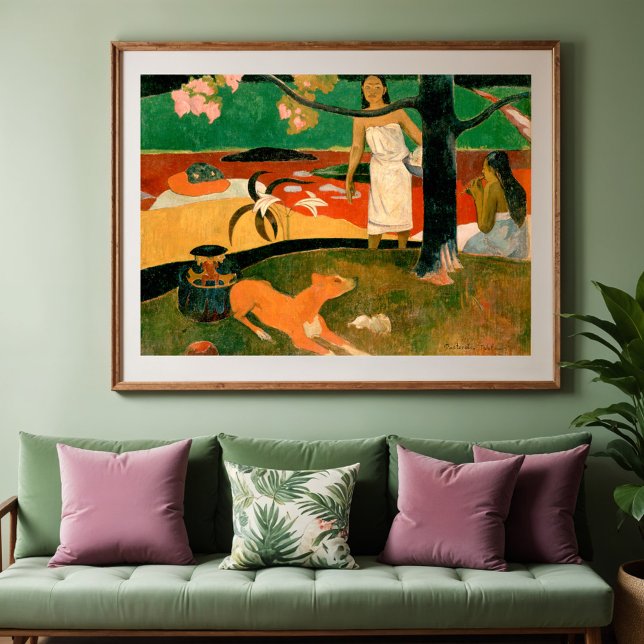 Pastorales Tahitiennes, Paul Gauguin Fine Art Poster (Creator Uploaded)