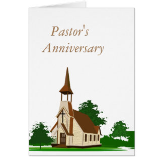 Pastor Anniversary Greeting Cards | Zazzle