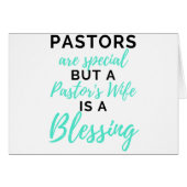 Pastors Are Special But A Pastor's Wife bl (Front Horizontal)