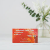 Pastor's Business Card (Standing Front)