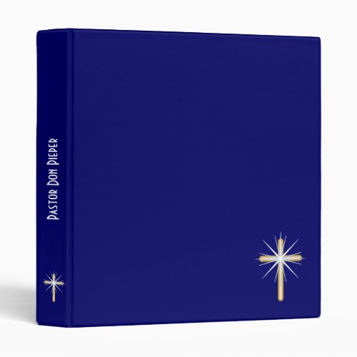 Pastors Notebook Binder