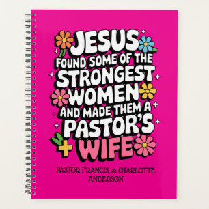 ✝️Pastor's Wife Appreciation Gifts Personalized Planner