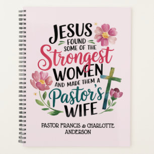 ✝️Pastor's Wife Appreciation Gifts Personalized Planner
