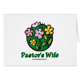 Pastor Wife Cards | Zazzle