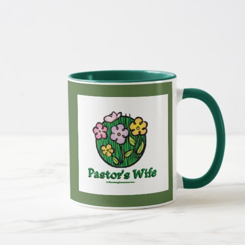 Pastors Wife _ Blooms Mug