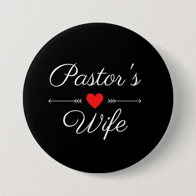 Pastor's Wife Button (Front)