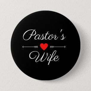 Pastor's Wife Button