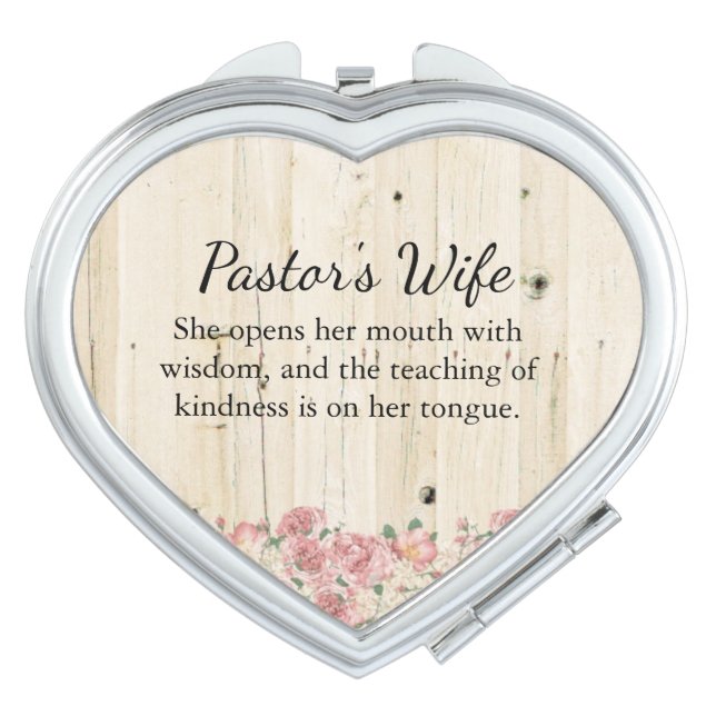 Pastor's Wife Compact Mirror (Front)