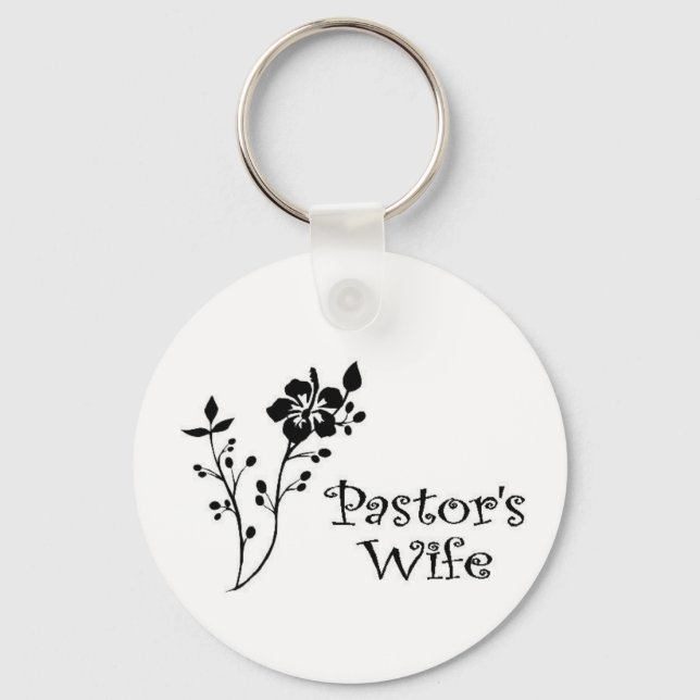 Pastors Wife Elegance Keychain (Front)