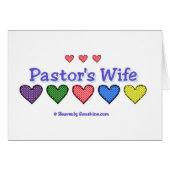 Pastor's Wife Gingham Hearts (Front Horizontal)