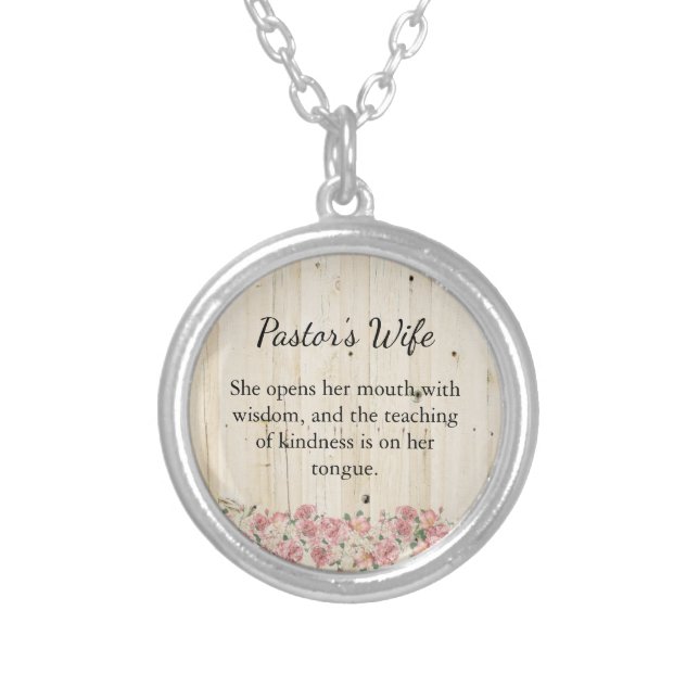 Pastor's Wife Necklace (Front)