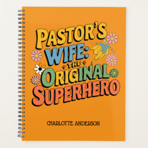 ✝️Pastor's Wife Planner Appreciation Day Superhero