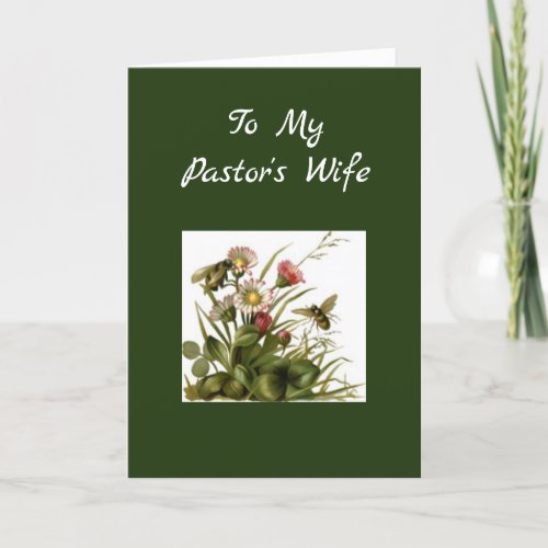 Pastors Wife VN Thank You Card