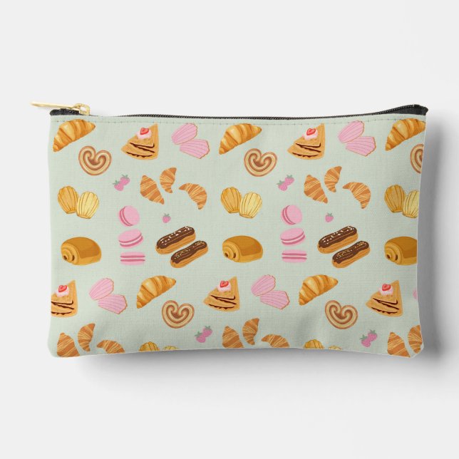 Pastries in Paris Accessory Pouch (Front)