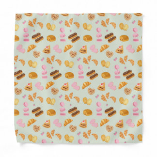 Pastries in Paris Bandana