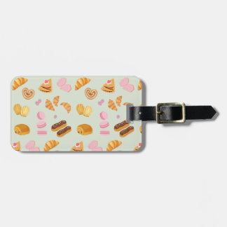 Pastries in Paris Luggage Tag
