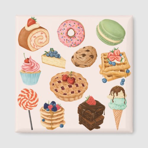 Pastries Magnet